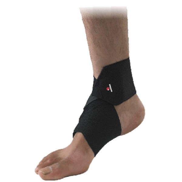 Omtex Superior Elastic Ankle Support Black